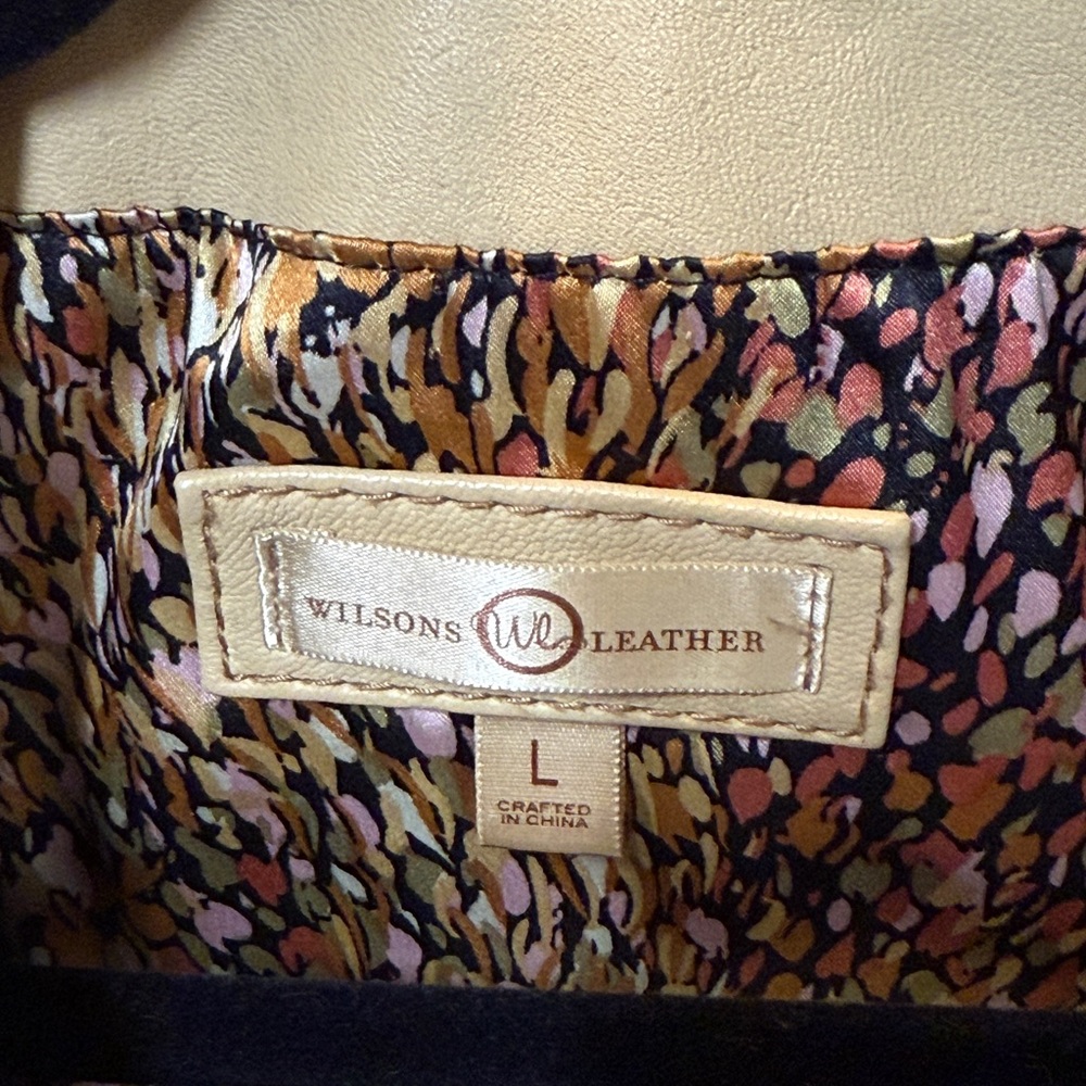 Wilsons Leather Multicolor Patterned Lining - image 2